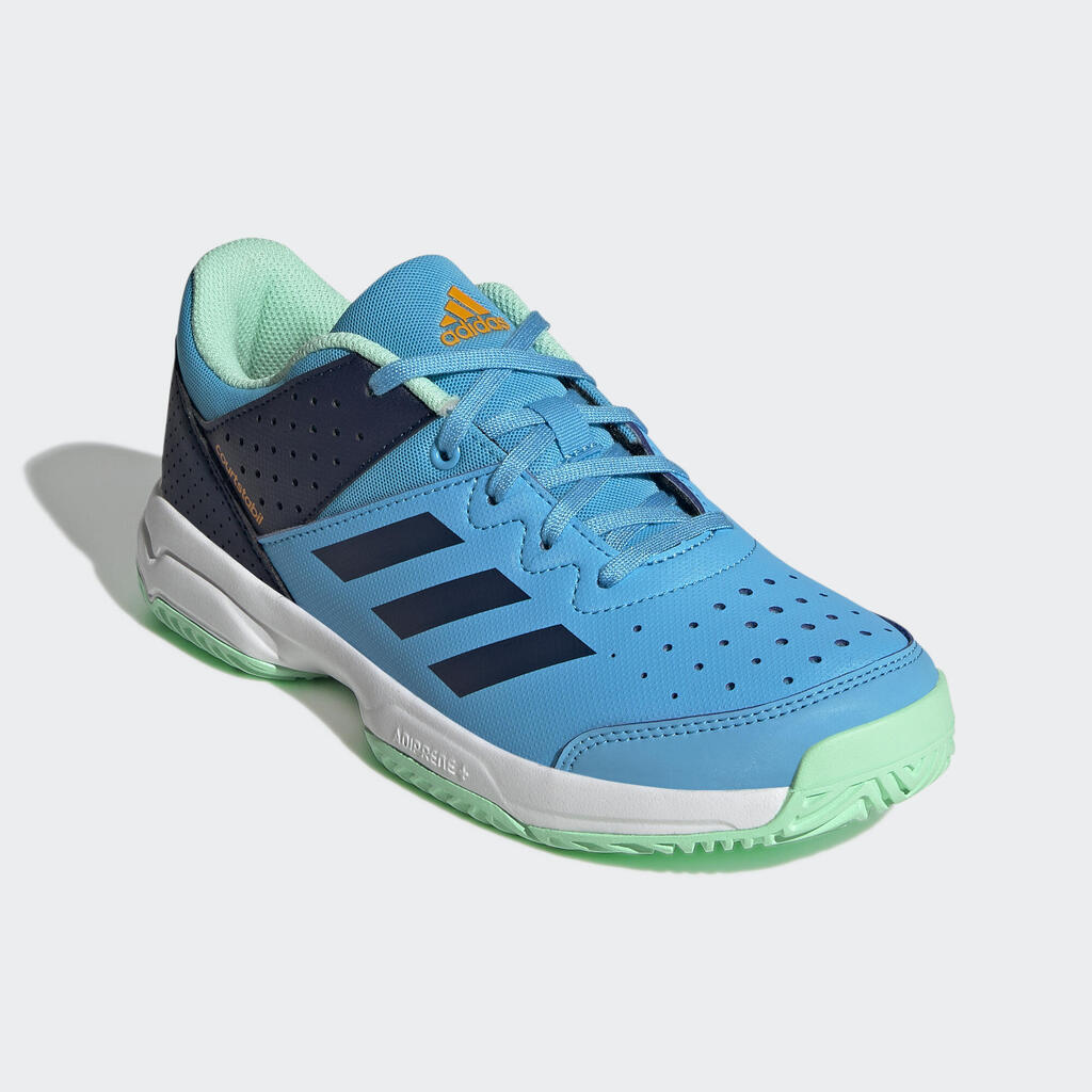 Kids' Badminton Shoes Court Stabil Jr - Light Blue