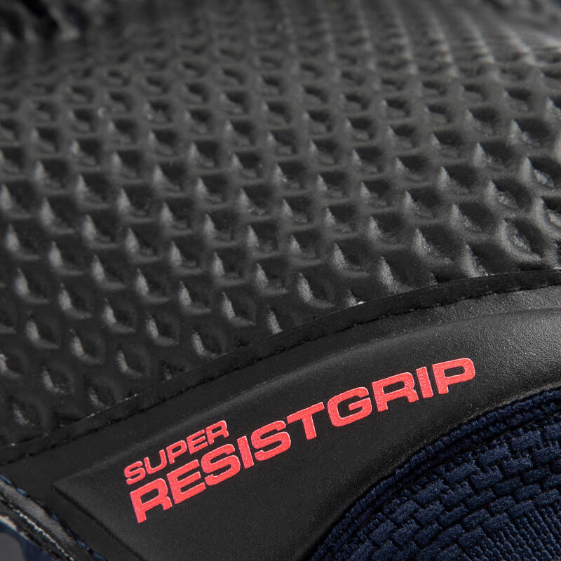 Keepershandschoenen F500 Resistgrip Shielder blauw/roze
