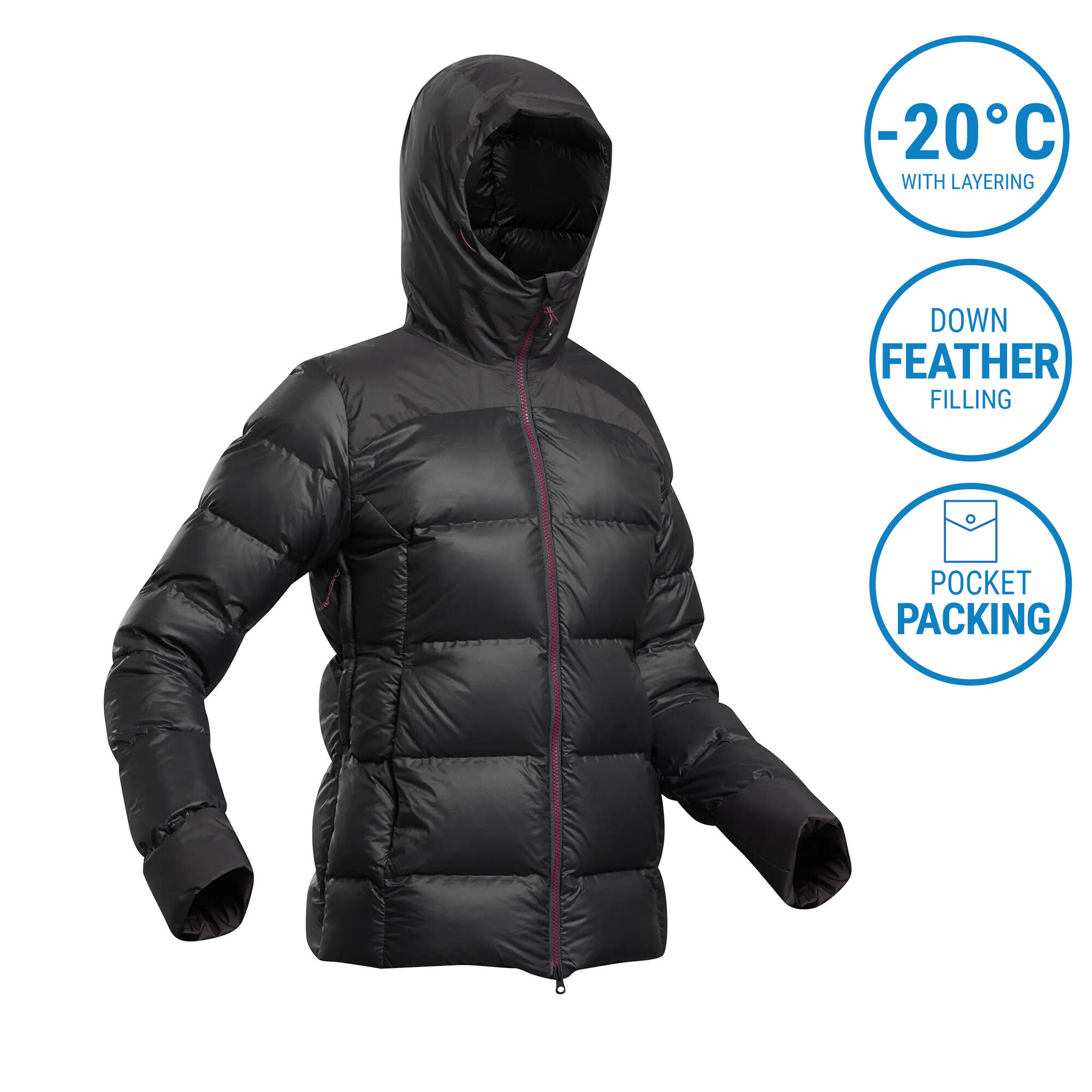 Decathlon Forclaz TREK100 Women's Packable Backpacking Polyamide Down Jacket  -5°C — Alpinist