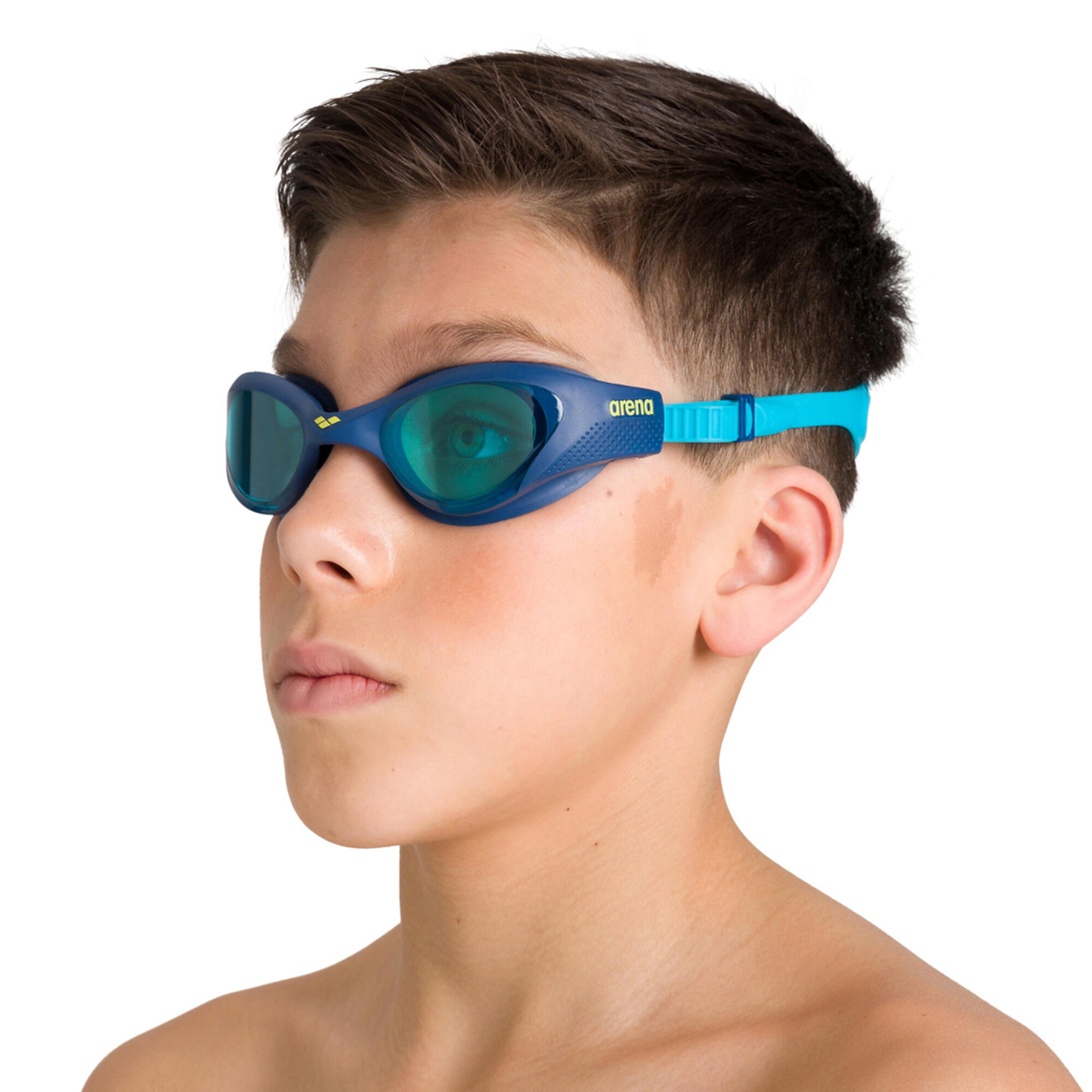 Swimming goggles Arena The One Junior - Blue | Decathlon