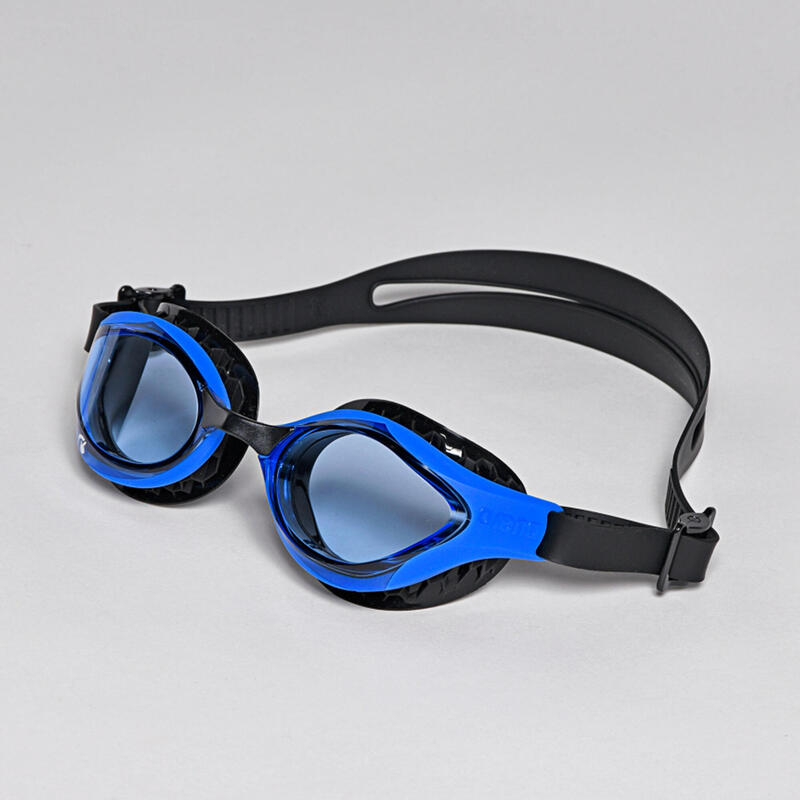 Occhialini nuoto adulto AIRBOLD SWIPE nero-azzurro
