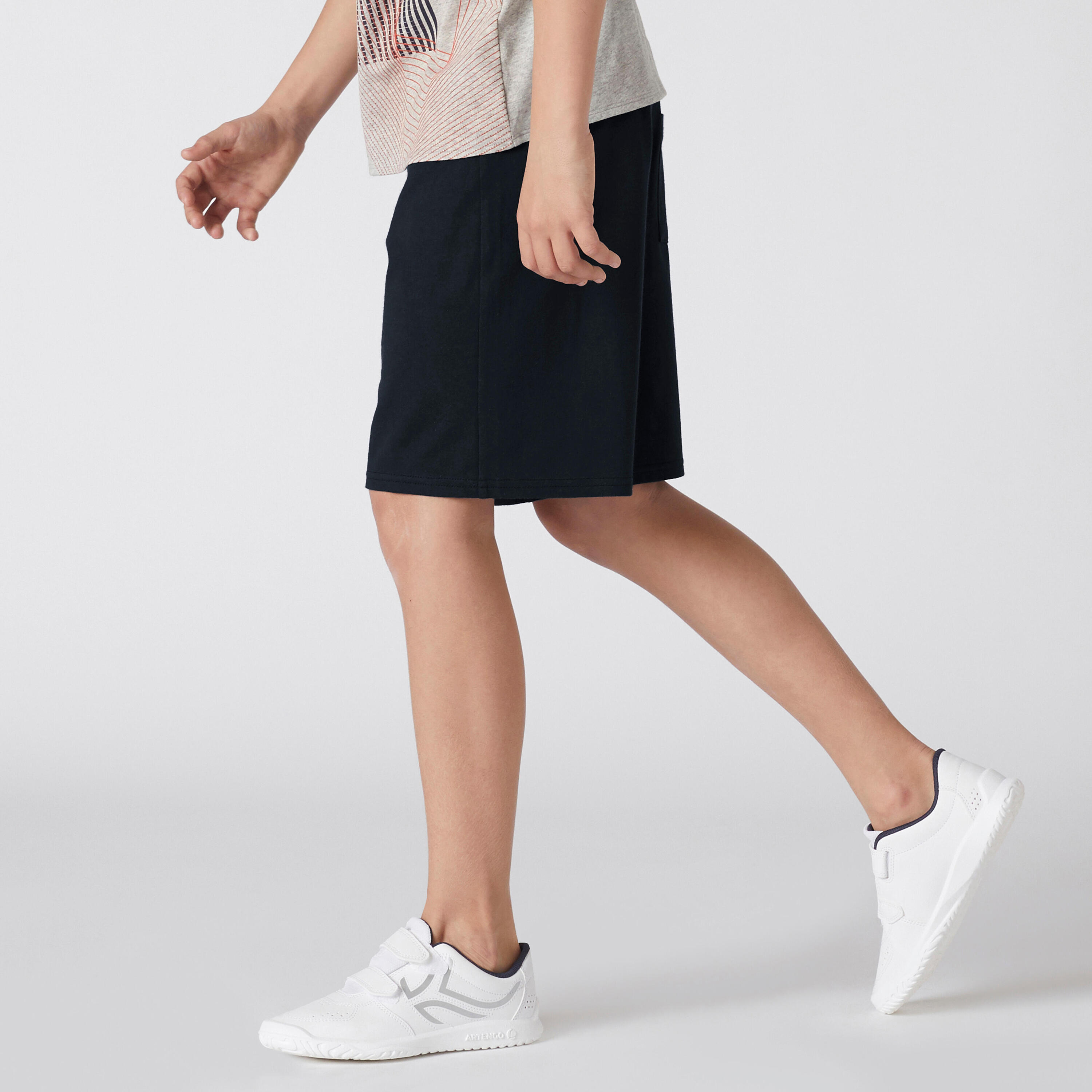Short enfant coton - Basique noir 3/6