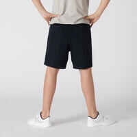 Kids' Basic Cotton Shorts - Black