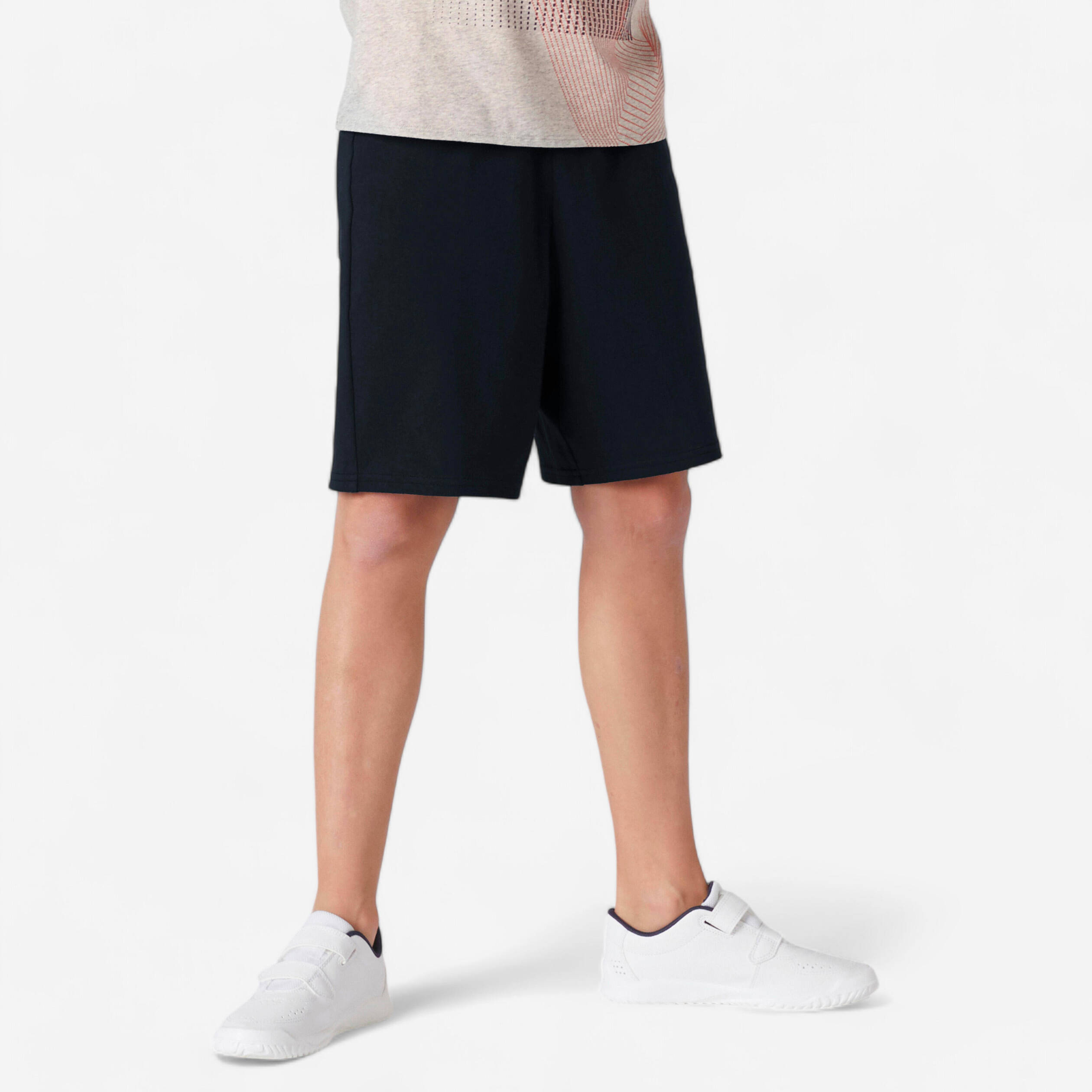 Boys Cotton Shorts - Black