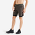Short de fitness 2 en 1 collection respirant poche zippée homme - kaki