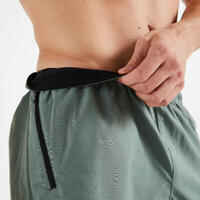 Shorts Training 120 Fitness atmungsaktiv Reissverschlusstaschen Herren grün 