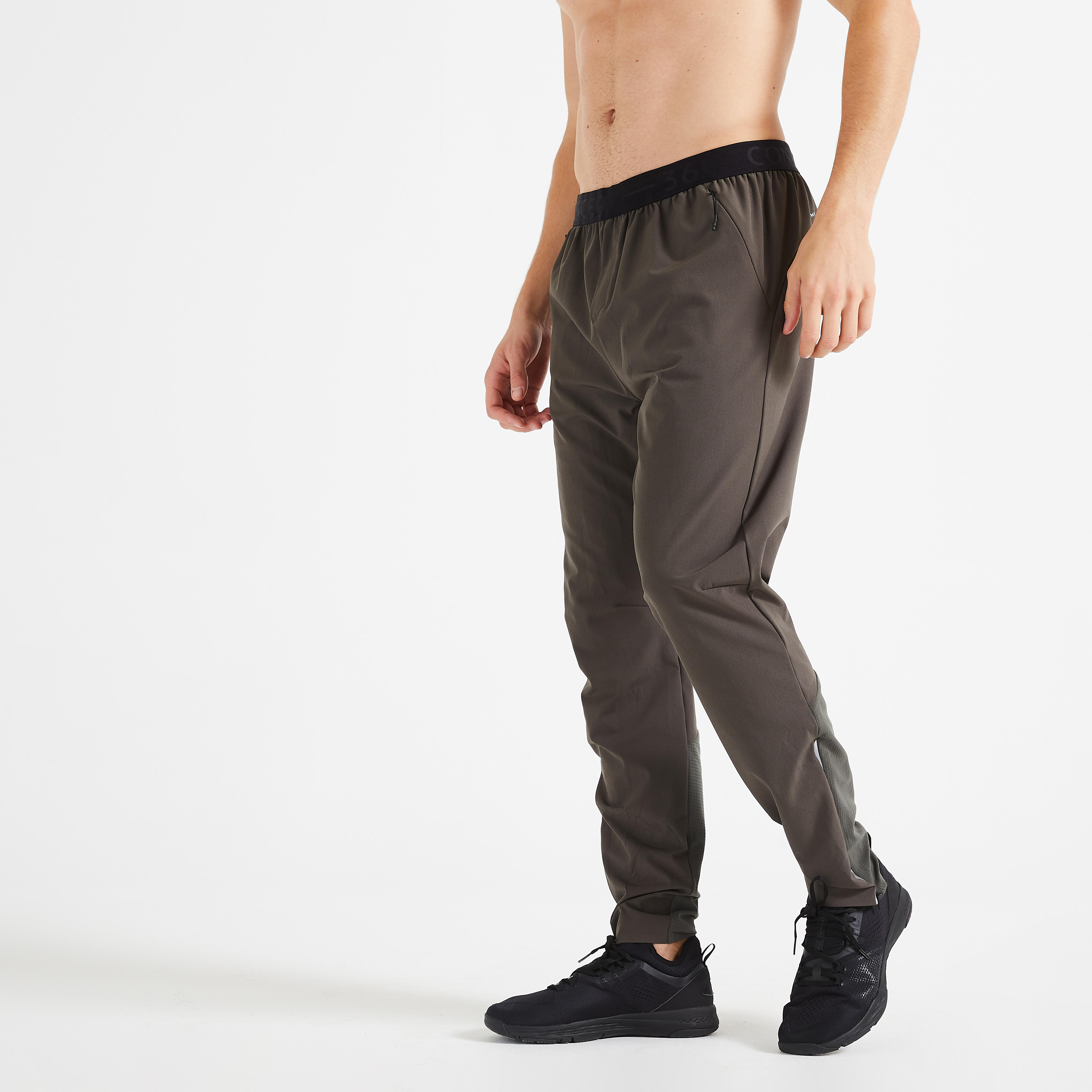 New Balance unisex track pants in khaki  ASOS