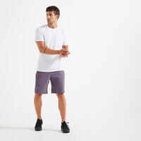 Men's Crew Neck Breathable Essential Fitness T-Shirt - Plain White