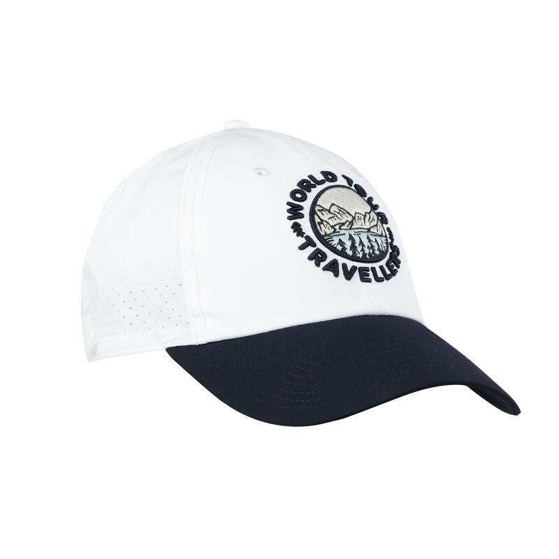 TRAVEL 500 Ventilated Cap- white blue