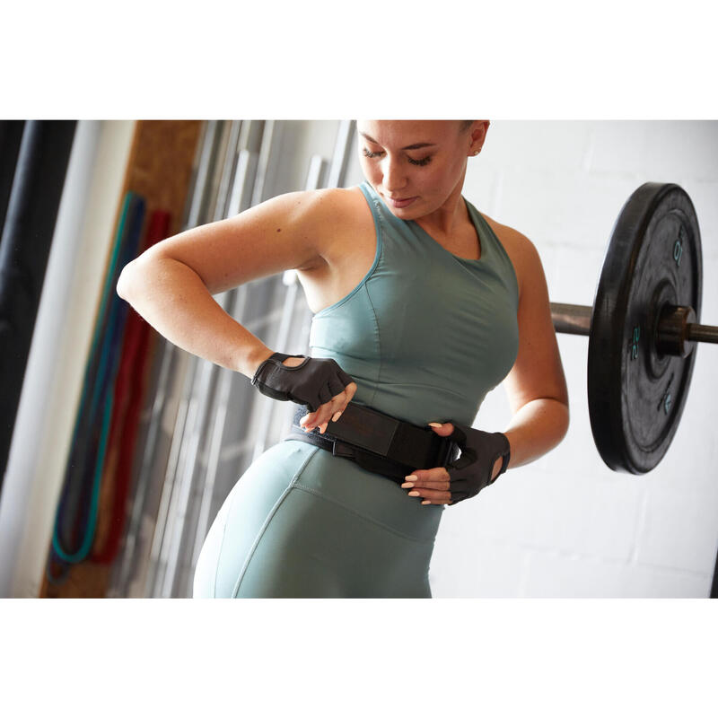 Dual Fastening Weight Lifting Belt