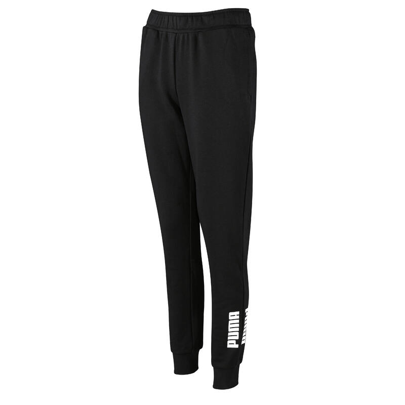 Jogginghose Fitness Puma Baumwolle Damen schwarz