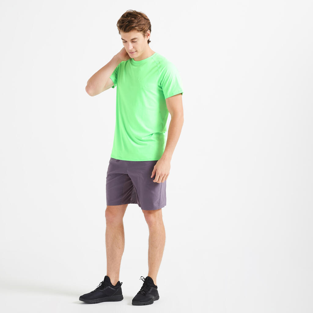 Pánske šortky na cvičenie 120 zelené
