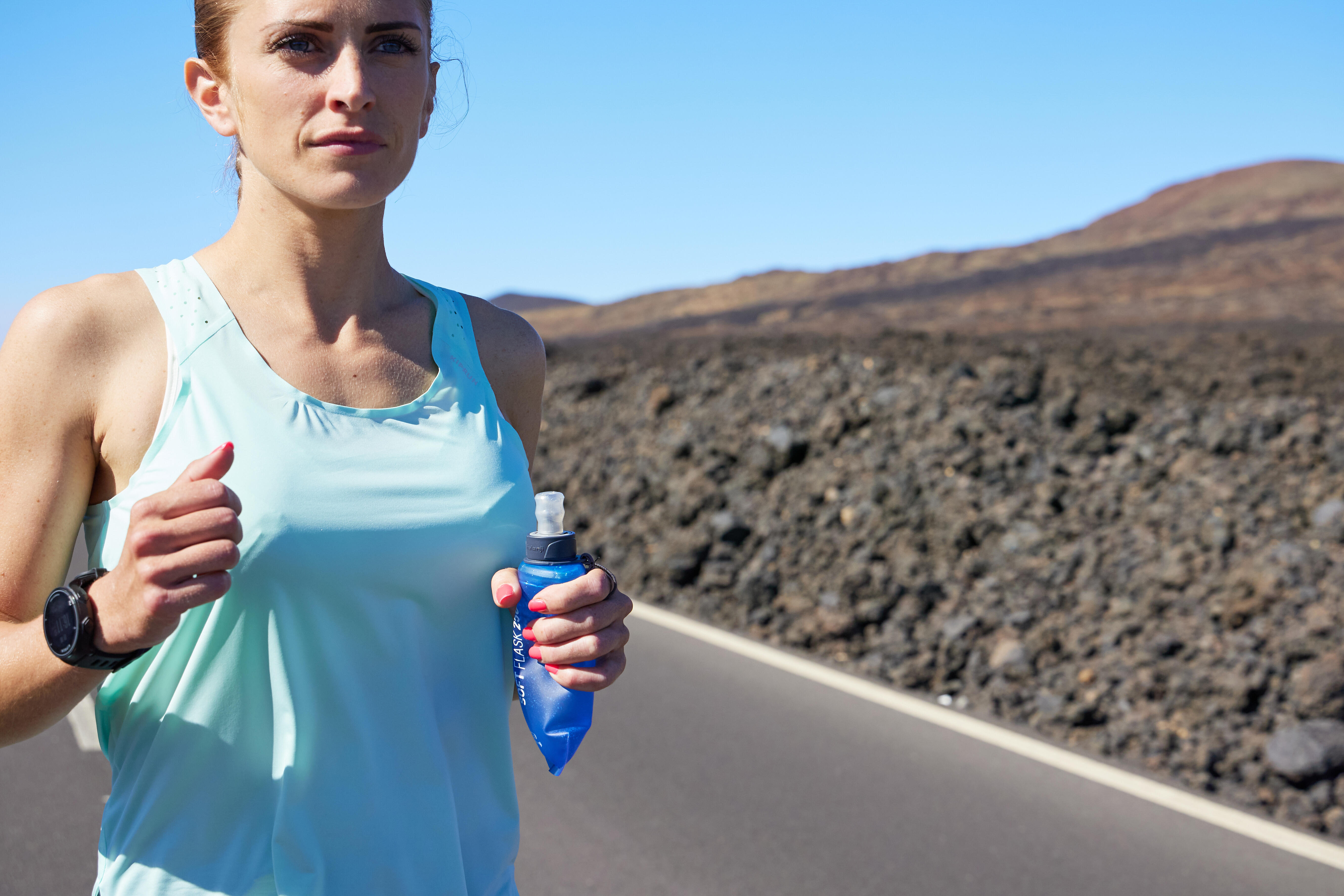 Collapsible Running Water Bottle 250 ml - KIPRUN
