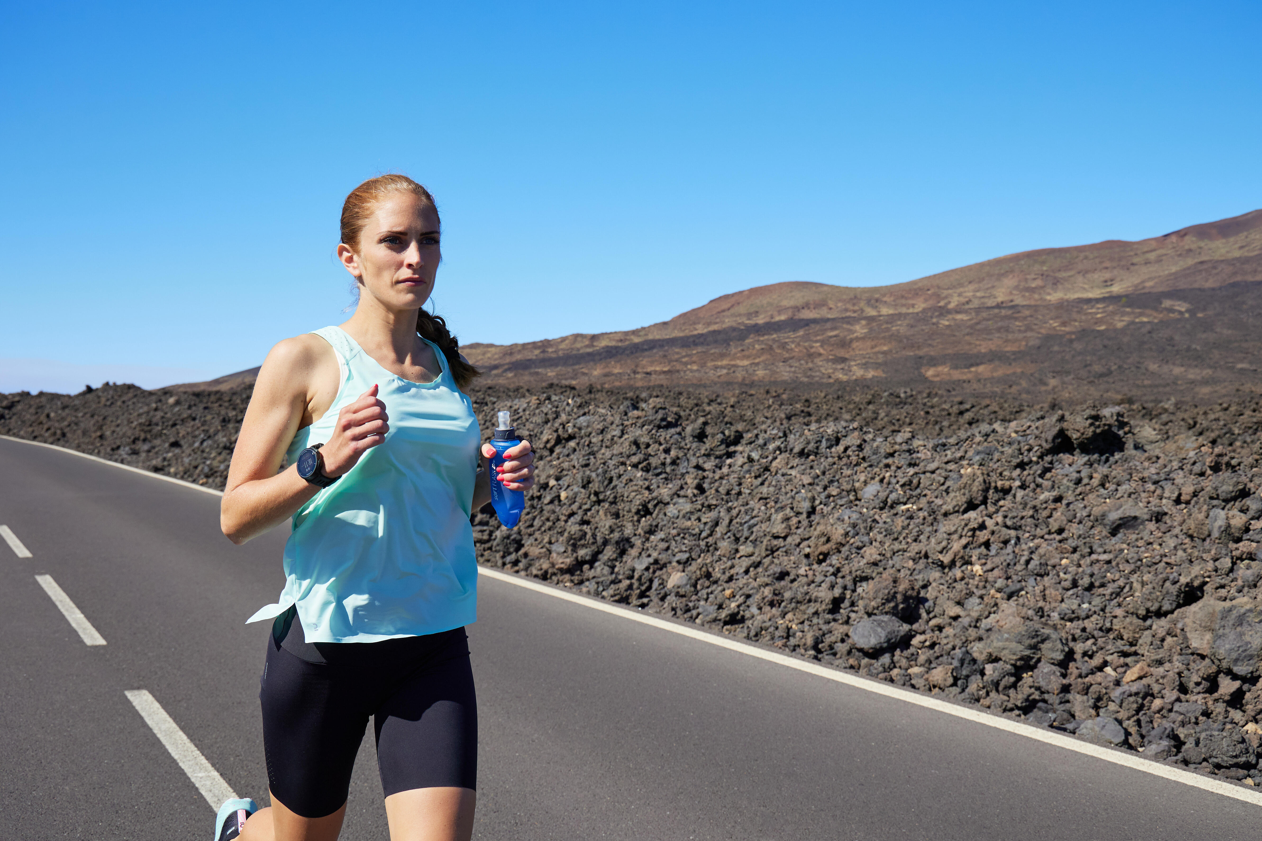 Collapsible Running Water Bottle 250 ml - KIPRUN