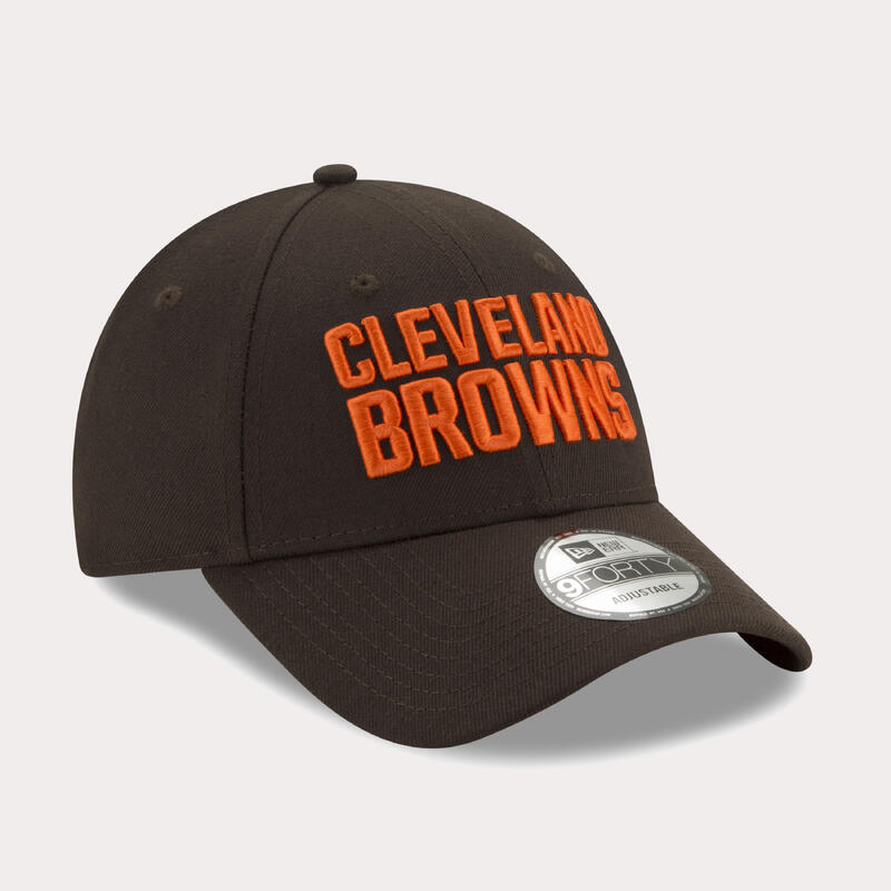 Boné de Futebol Americano NFL Cleveland Browns Adulto Castanho