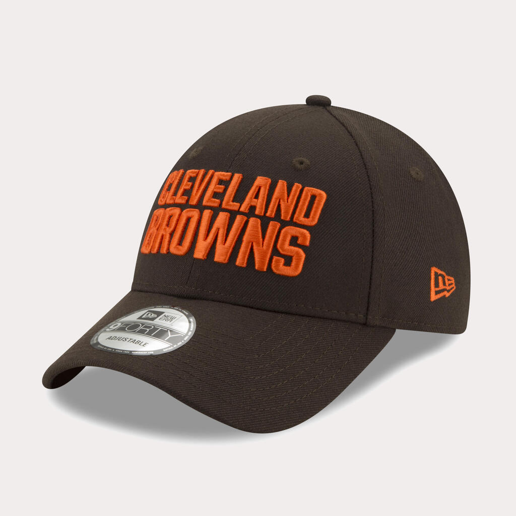 Vyriška arba moteriška amerikietiško futbolo NFL kepuraitė „Cleveland Browns“, ruda