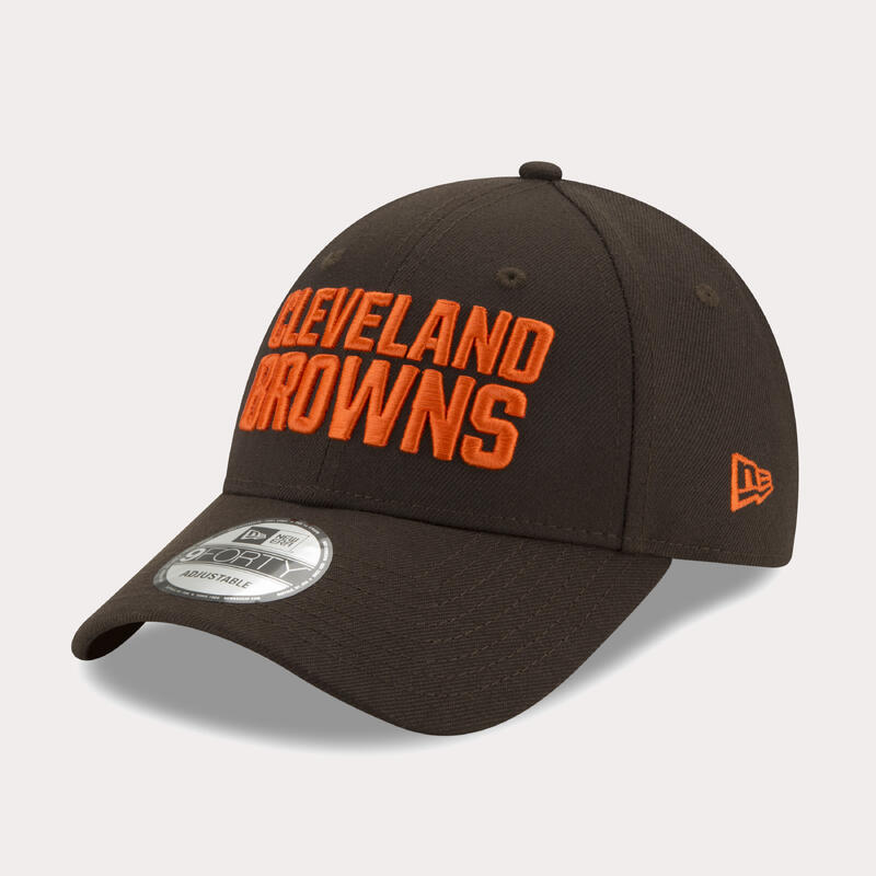 Gorra de fútbol americano Adulto New Era NFL Cleveland Browns Marrón