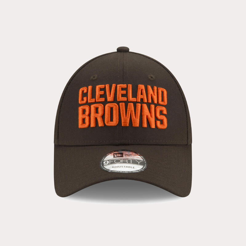 Americanfootballpet voor dames en heren NFL Cleveland Browns bruin