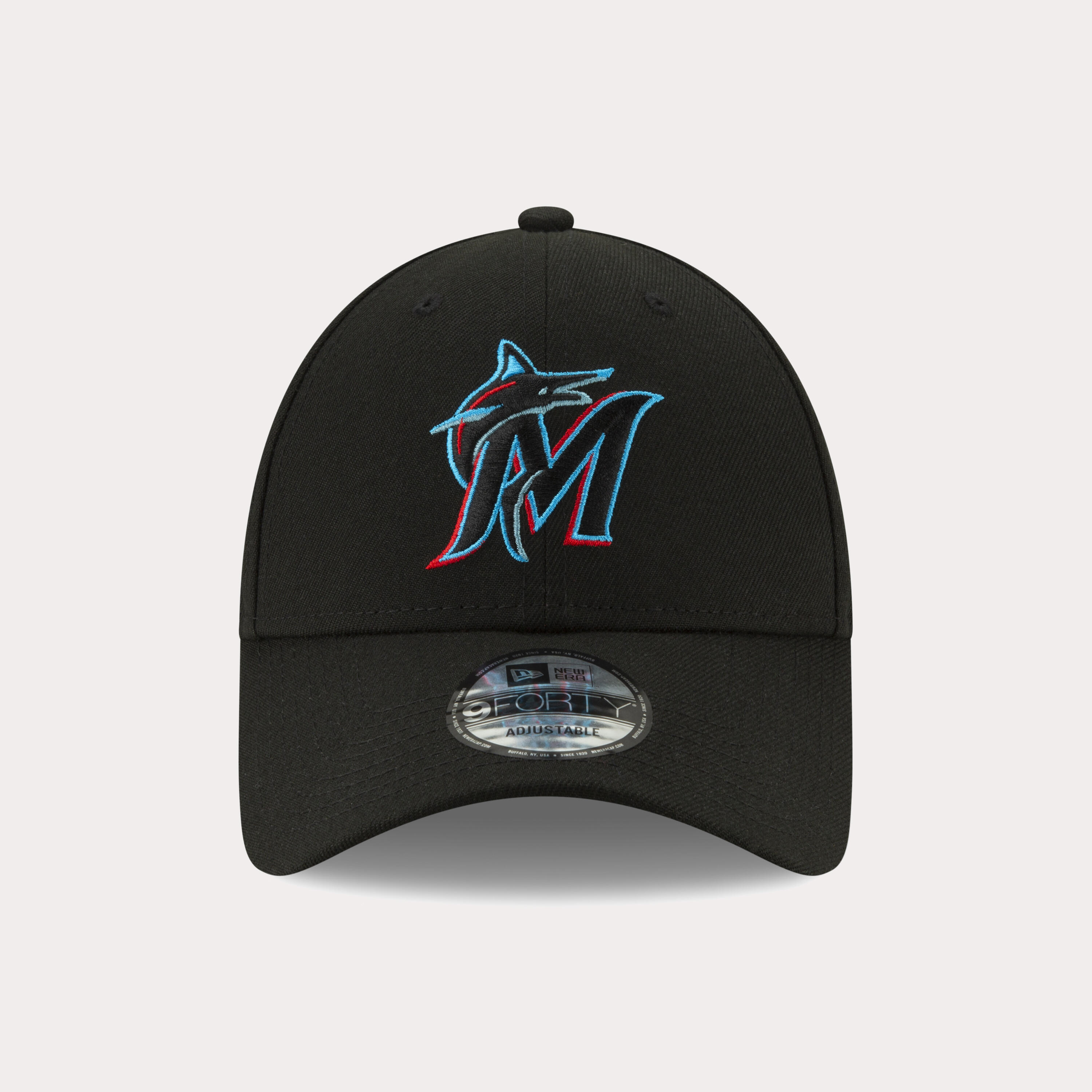 Șapcă Baseball MLB Miami Marlins Negru Adulți