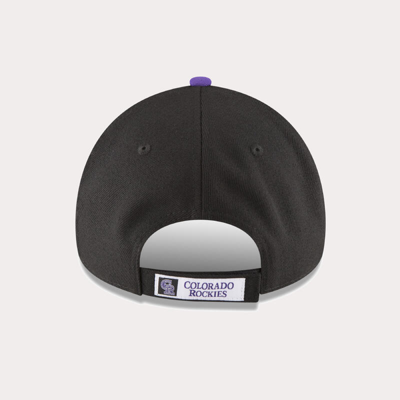 Honkbalpet MLB heren / dames Colorado Rockies zwart