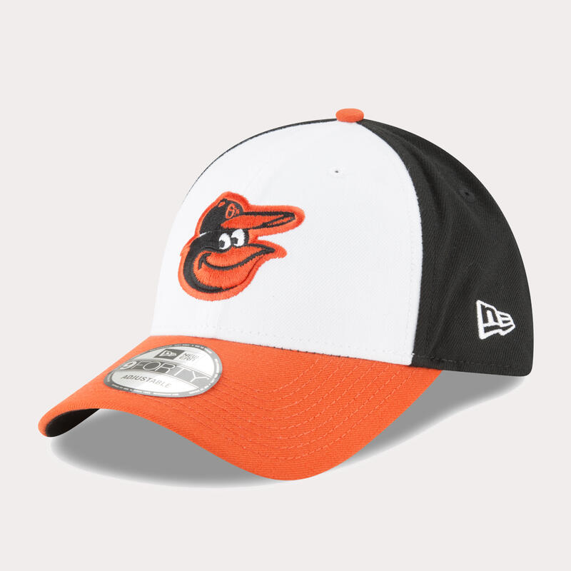 Casquette baseball MLB Homme / Femme - Baltimore Orioles Noir Blanc Orange