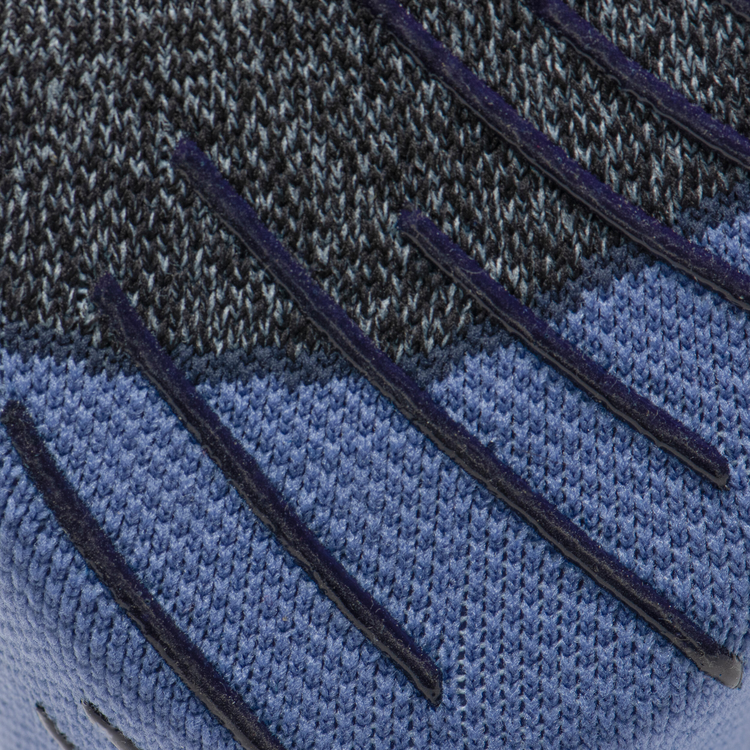 Medias de rugby Mujer - TRAINING 510 MID azul gris 6/9