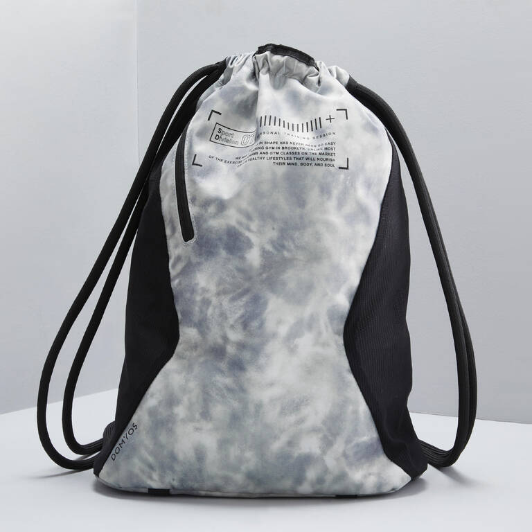 15L Fitness Backpack - Grey Print