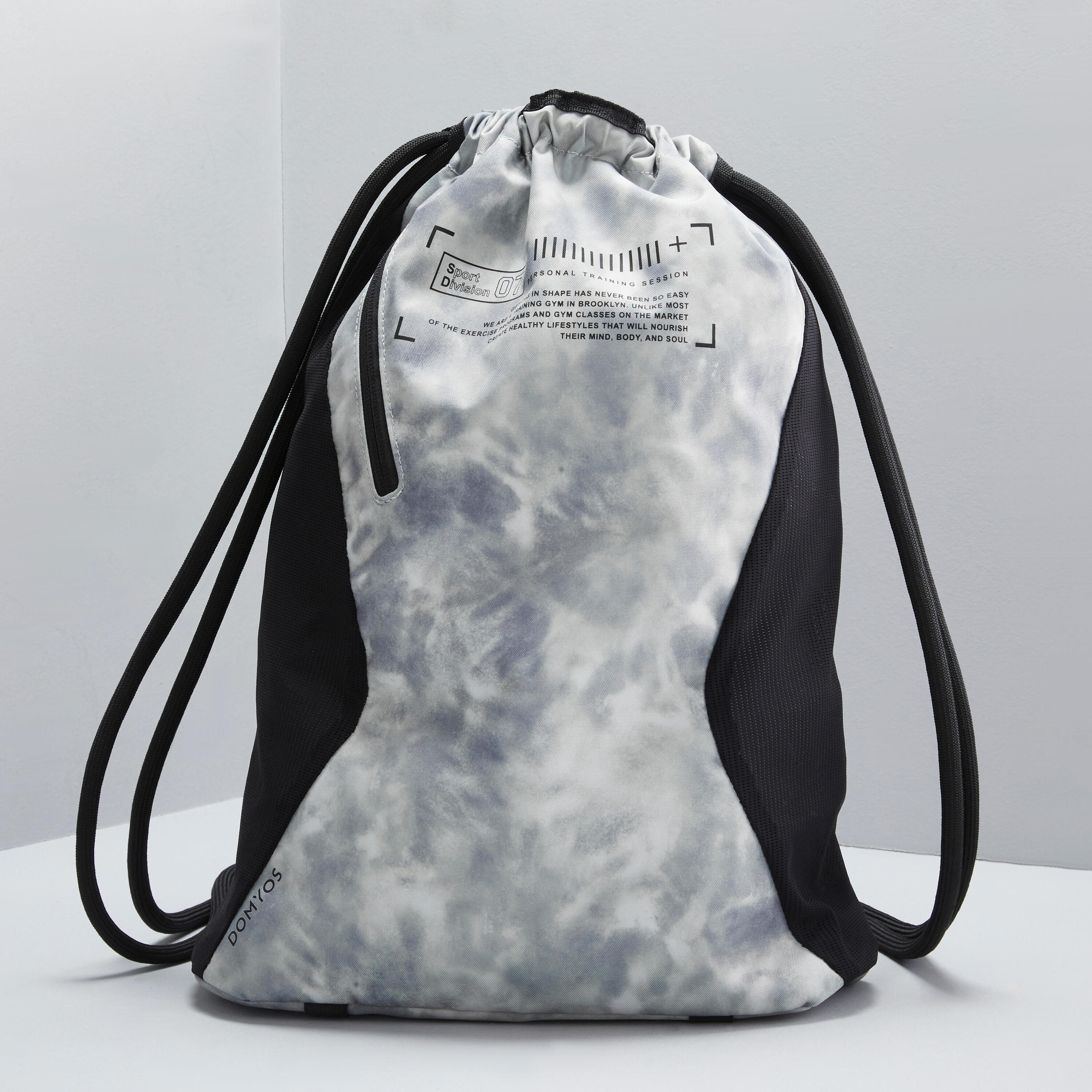 15L Fitness Backpack - Grey Print 5/9