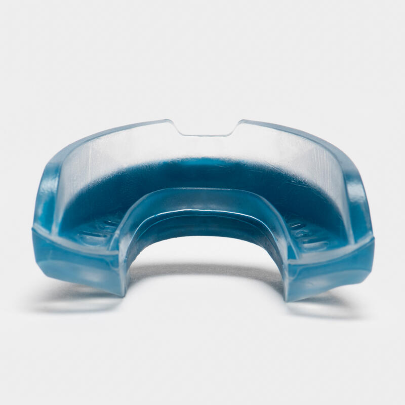 M號橄欖球護齒套R500（適合身高1.4到1.7 m的球員使用）- 藍色