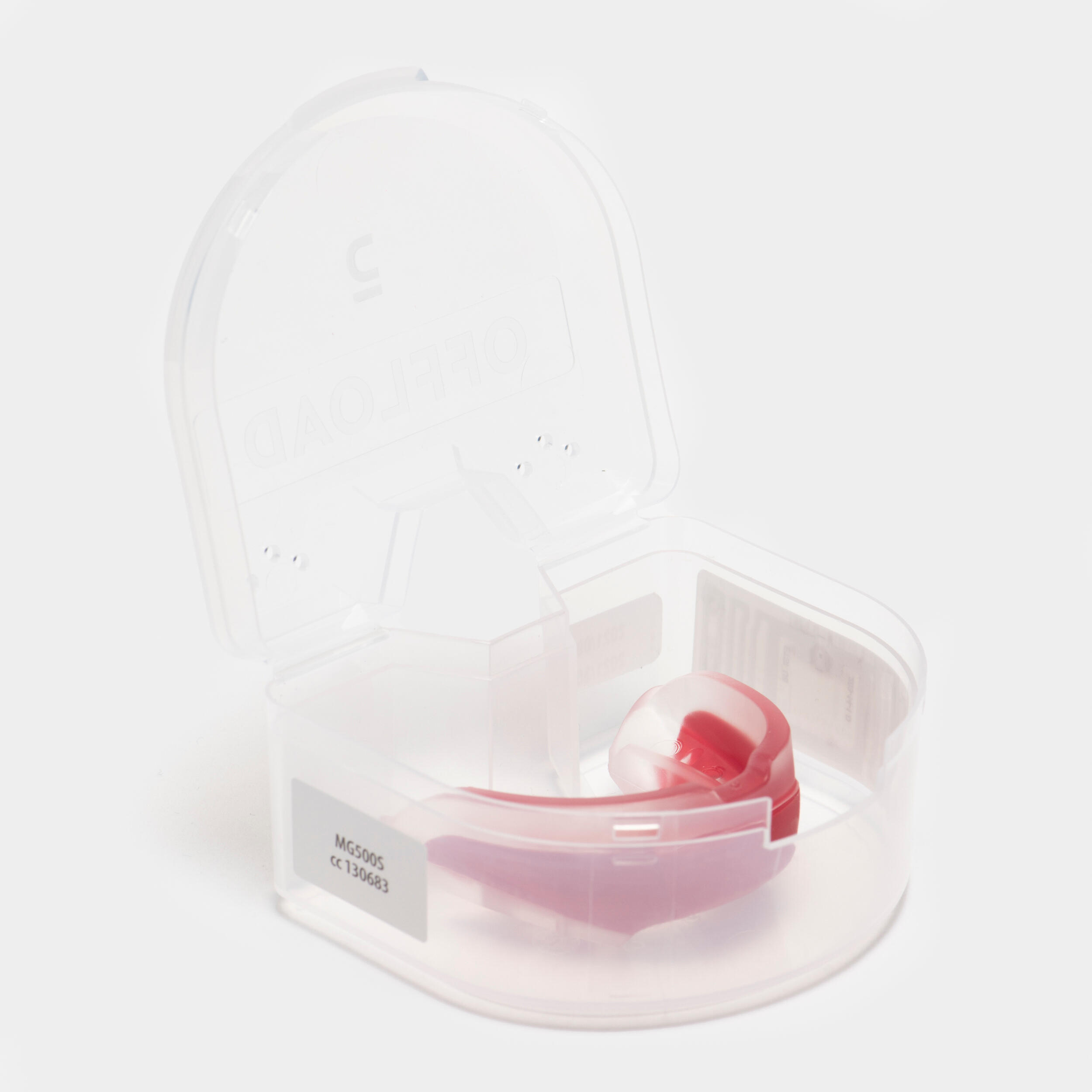 Protège-dents de rugby R500 Taille S rouge ( joueur(se) < à 1.40M ) 6/9