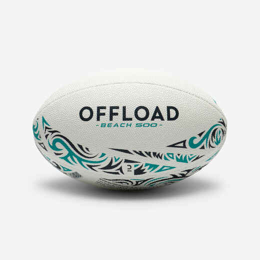 
      Size 4 Beach Rugby Ball R500 Match - White
  