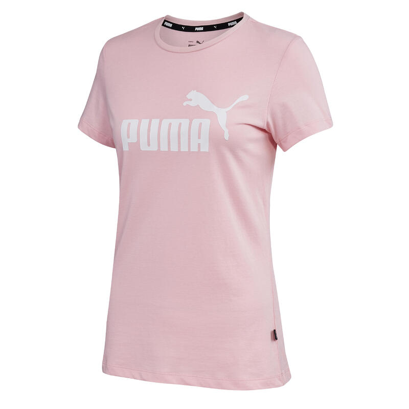 T-SHIRT PUMA FITNESS COTON ROSE - PUMA