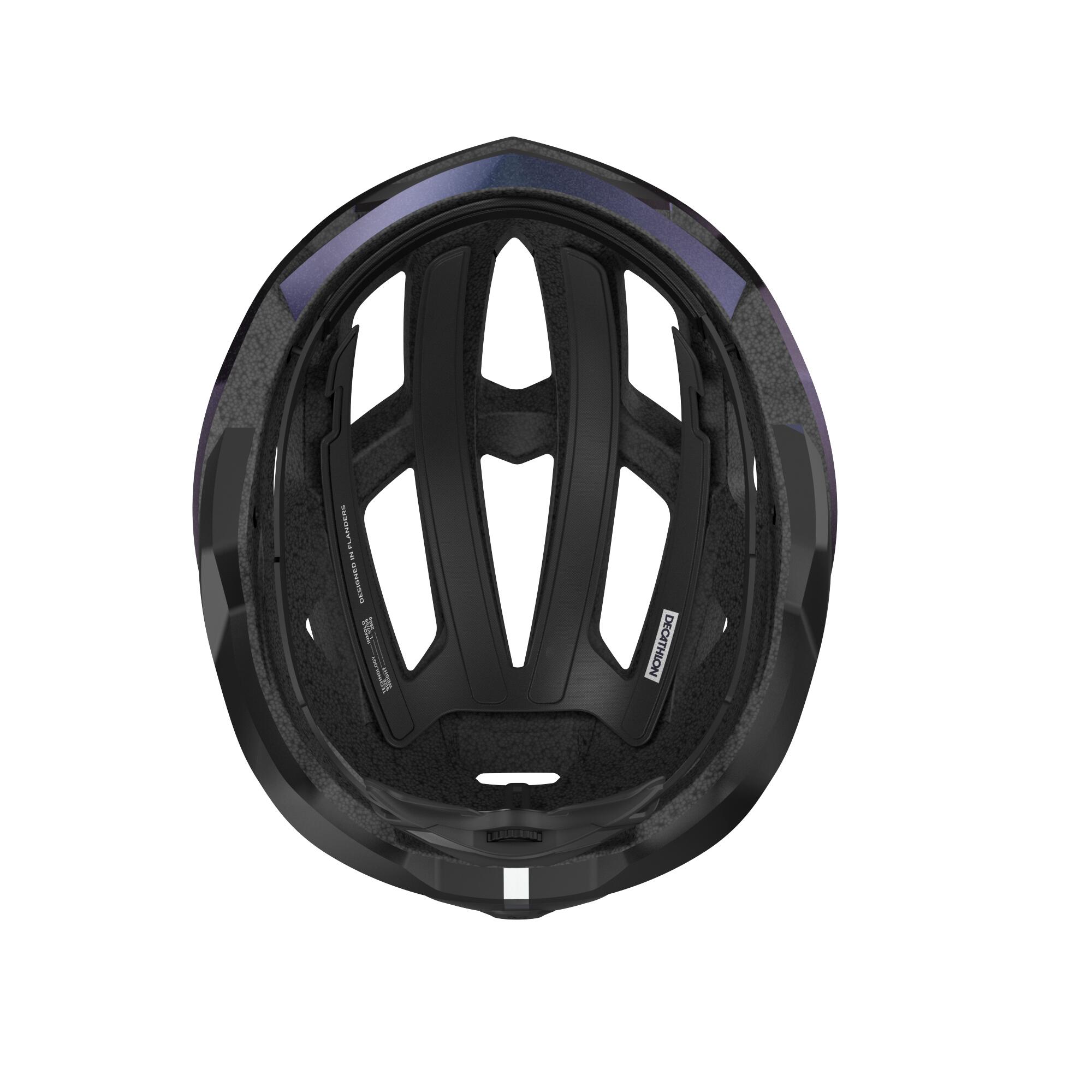 VAN RYSEL Cycling Helmet Racer Lumière Noire