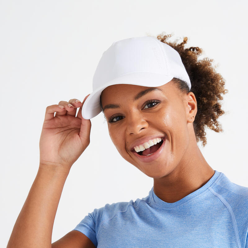 Cappellino fitness unisex bianco