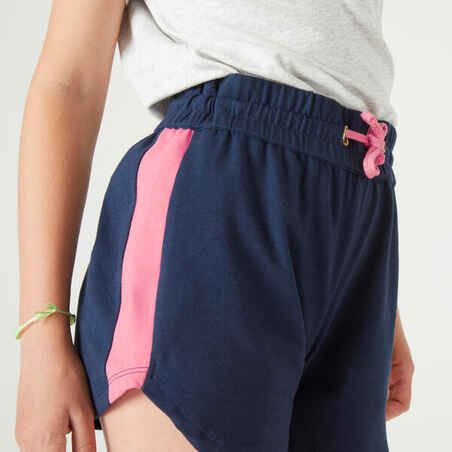 Girls' Cotton Shorts - Navy