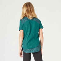 Girl's 2in1 T-shirt - Green