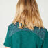 Girls Double Layered T-shirt S500- Green