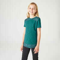 Girl's 2in1 T-shirt - Green