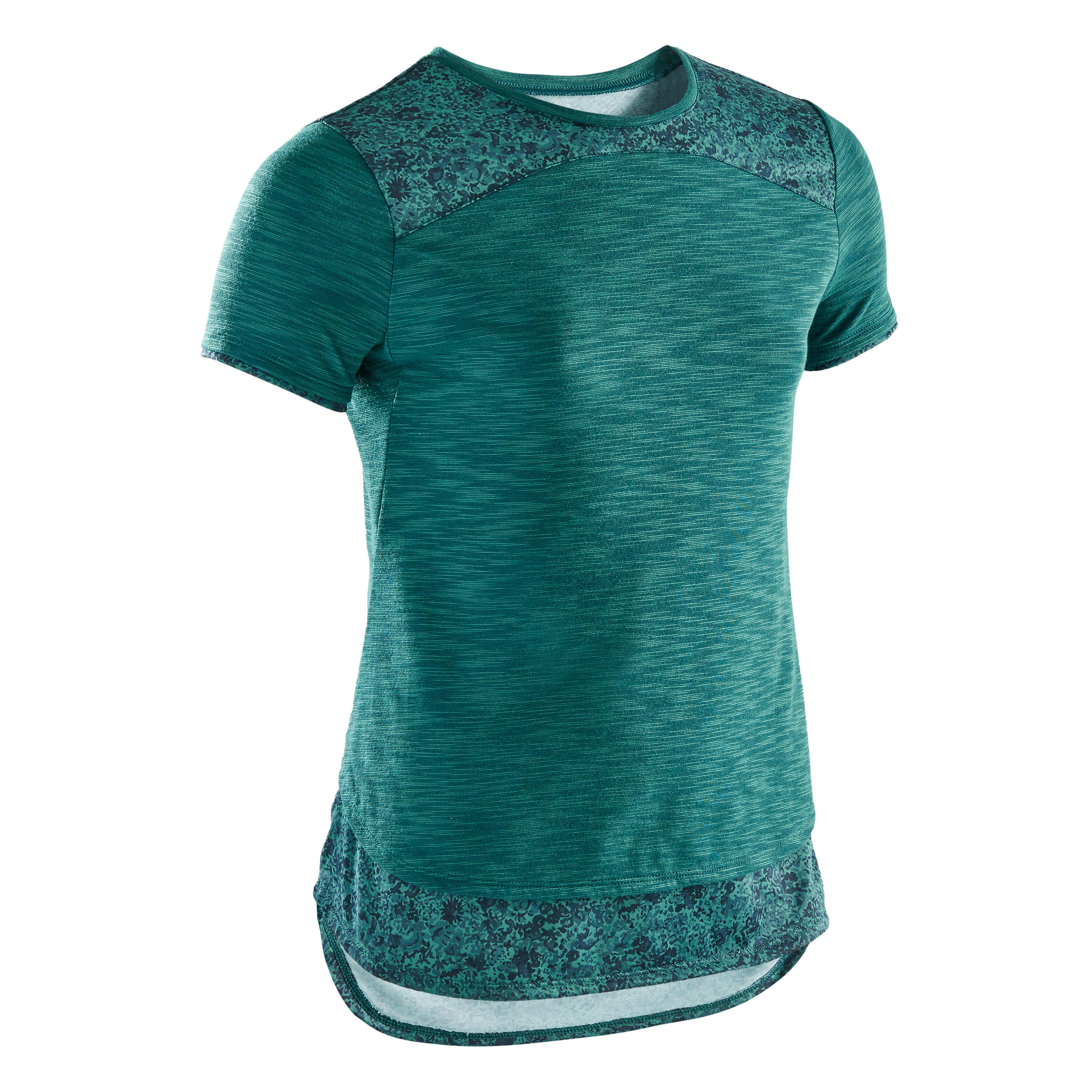 Playera doble niña verde  7/10