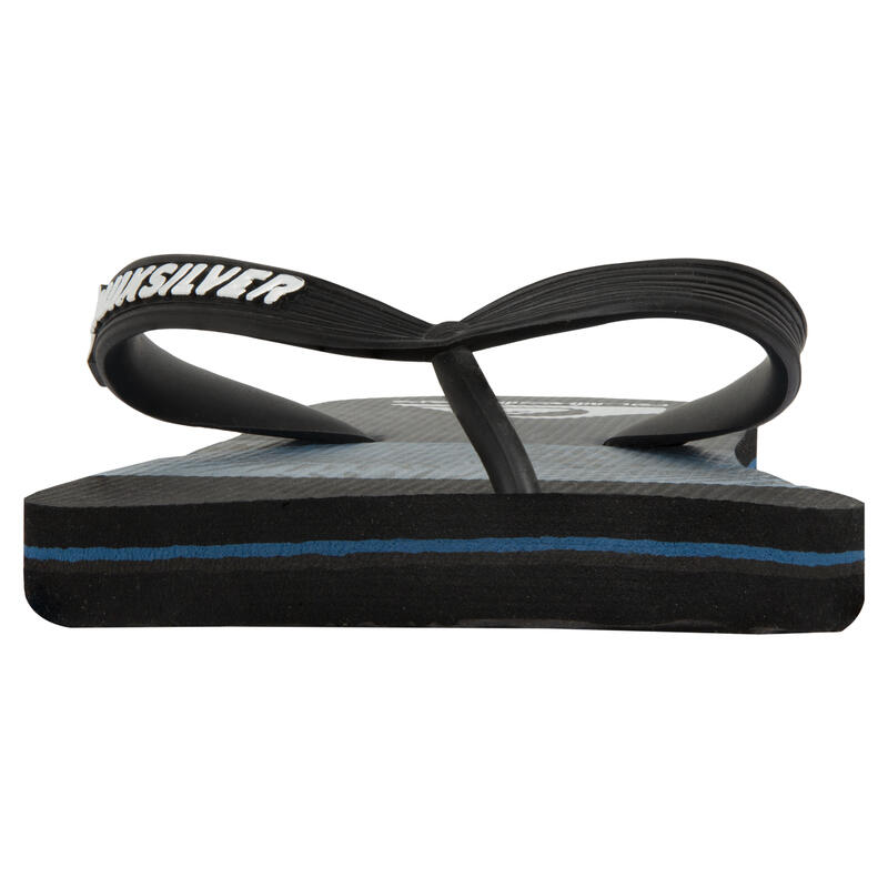 Chanclas playa Hombre Quiksilver dedo negro