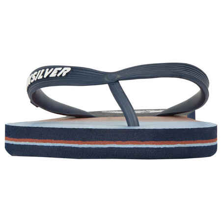 MEN’S FLIP-FLOPS QUIKSILVER MOLOKAI - Navy Orange Light Blue