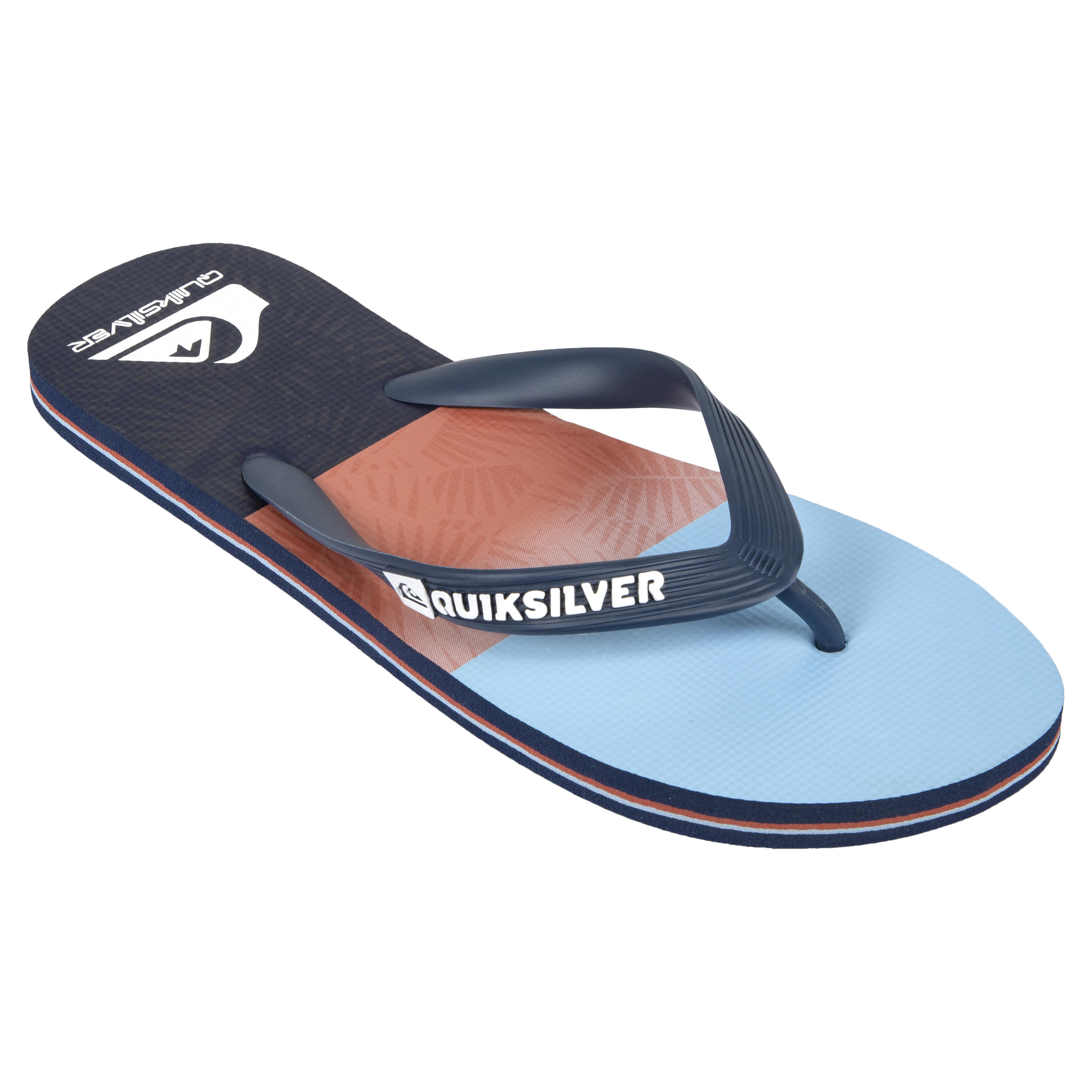 TONGS HOMME MOLOKAI Bleu Orange 1/6