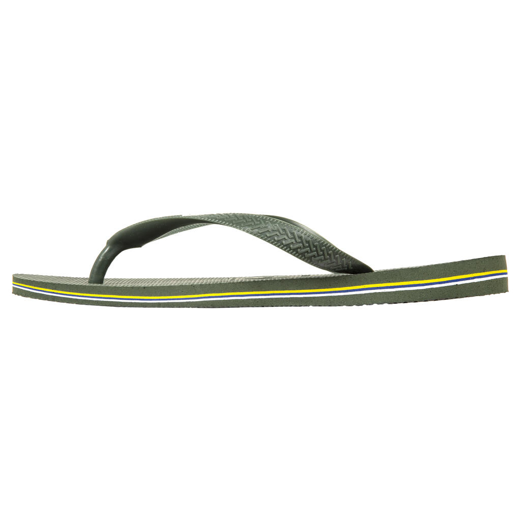 MEN'S FLIP-FLOPS HAVAIANAS Logo - Olive