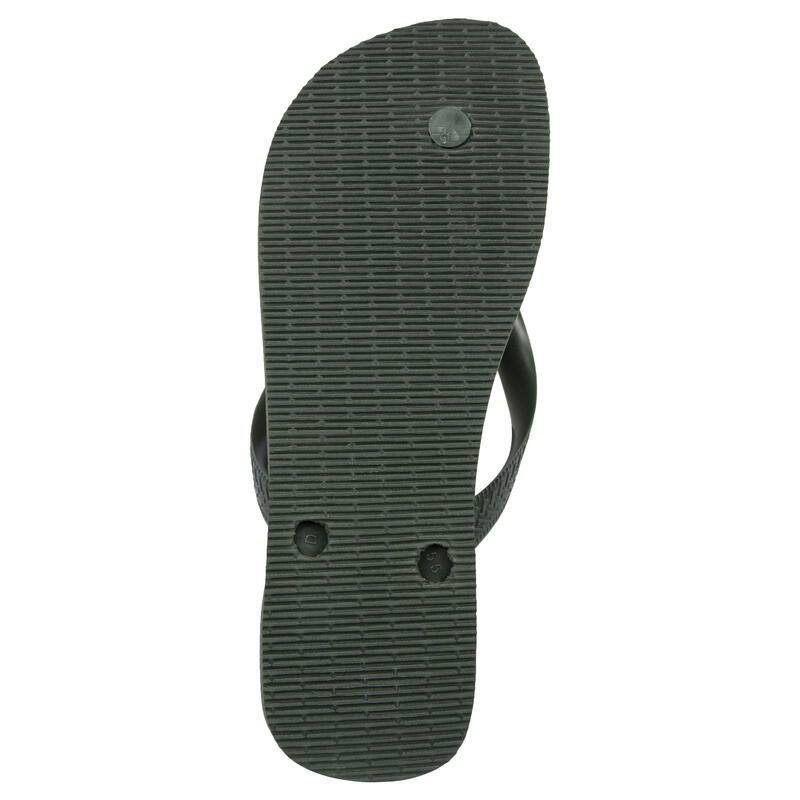 TONGS HOMME HAVAIANAS Logo Olive