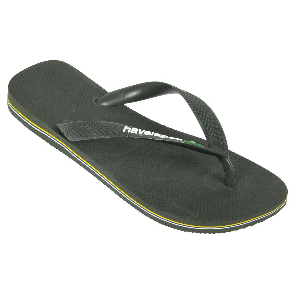 Vyriškos šlepetės „Havaianas Olive“, su logotipu