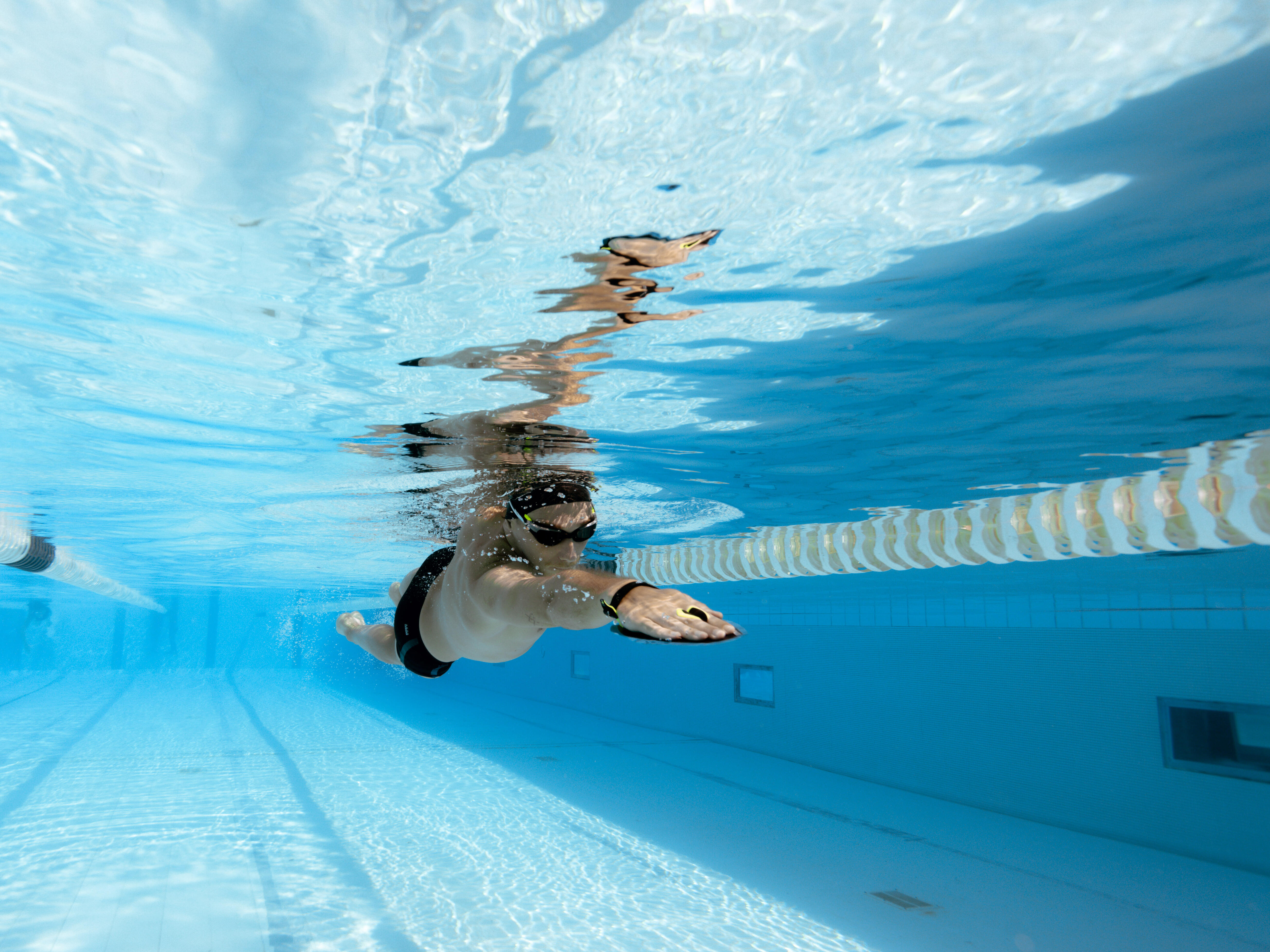 Natation sirènes queue palmes plongée natation palmes accessoires d' entraînement pour enfants adultes 