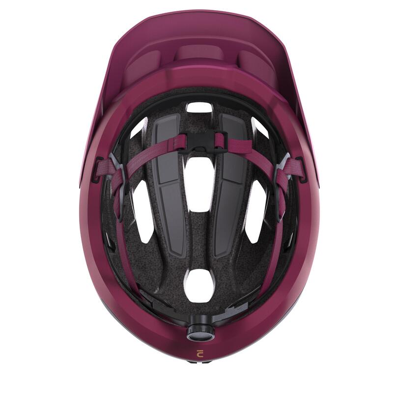 CASQUE VELO VTT ST 500 VIOLET NOIR LTD