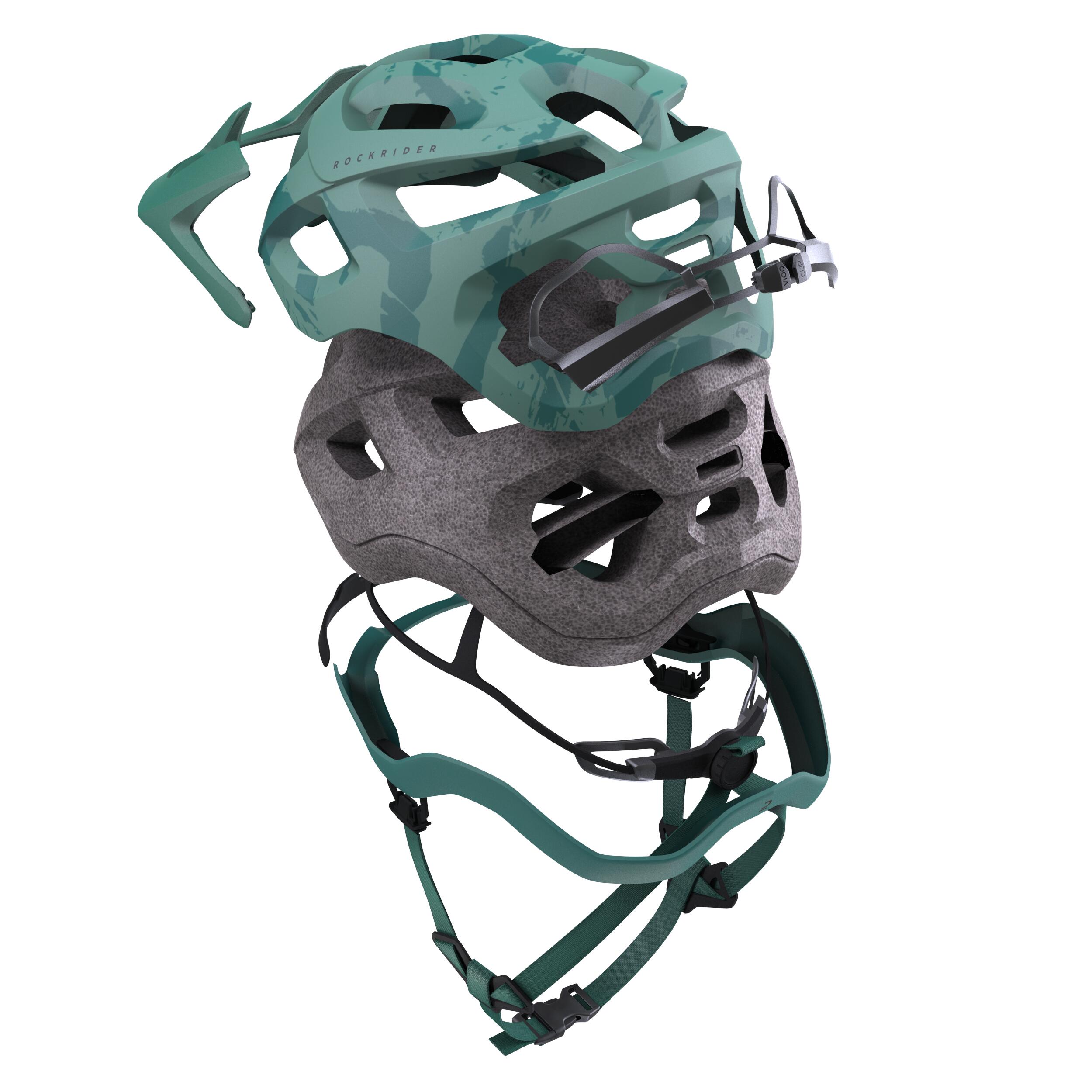 Mountain Bike Helmet EXPL 500 - Green 11/18