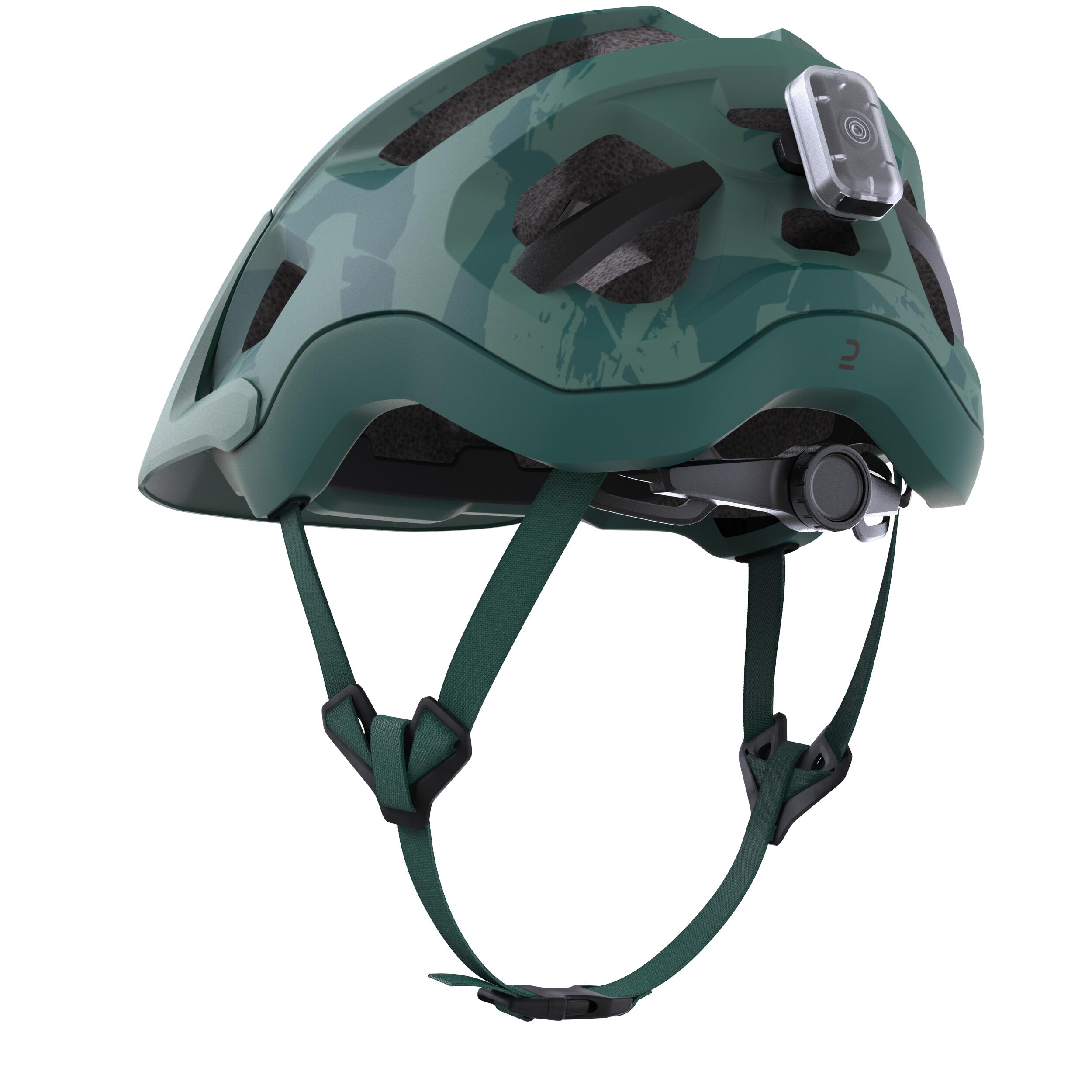 Mountain Bike Helmet EXPL 500 Green Decathlon