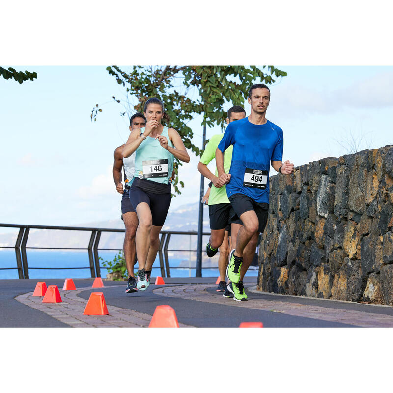 CINTO DE HIDRATAÇÃO PORTA-GARRAFAS DE CORRIDA PRETO